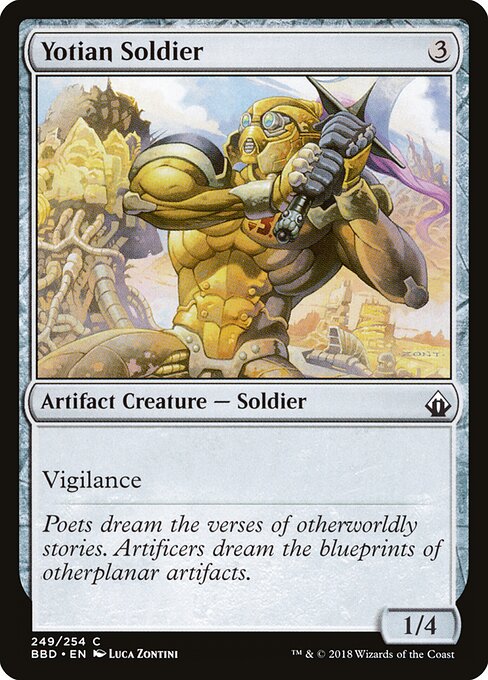 Yotian Soldier (249) (Foil) - Battlebond - Game On