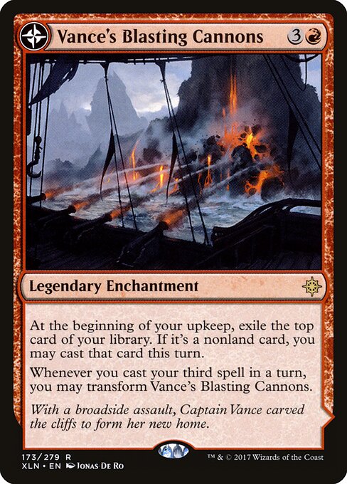 Vance's Blasting Cannons // Spitfire Bastion (173) - Ixalan - Game On