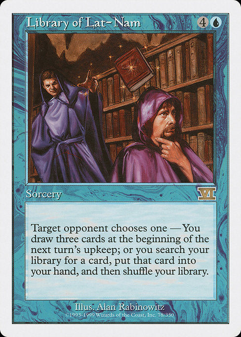 Library of Lat-Nam (78) - Classic Sixth Edition - Game On
