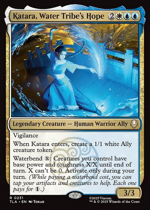 Katara, Water Tribe's Hope (231) (Foil) - Avatar: The Last Airbender - Game On
