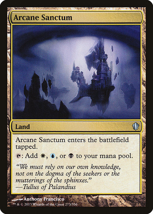 Arcane Sanctum (273) - Commander 2013 - Game On