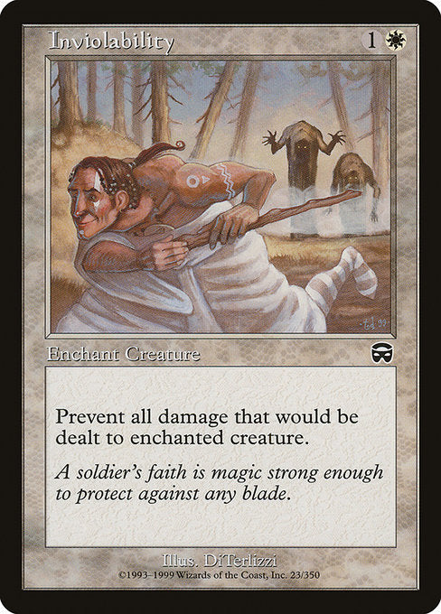 Inviolability (23) (Foil) - Mercadian Masques - Game On