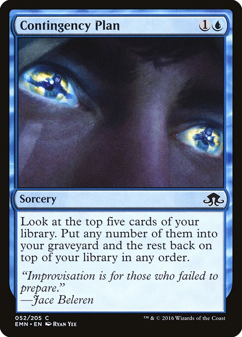 Contingency Plan (52) (Foil) - Eldritch Moon - Game On
