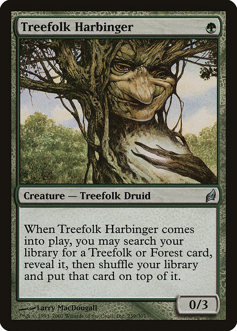 Treefolk Harbinger (239) - Lorwyn - Game On