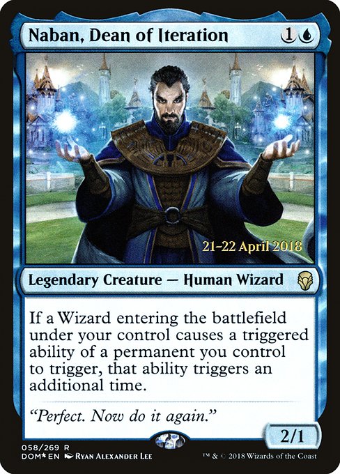 Naban, Dean of Iteration (58s) (Foil) - Dominaria Promos - Game On