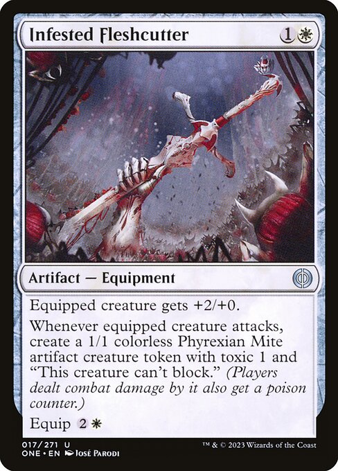Infested Fleshcutter (17) - Phyrexia: All Will Be One - Game On