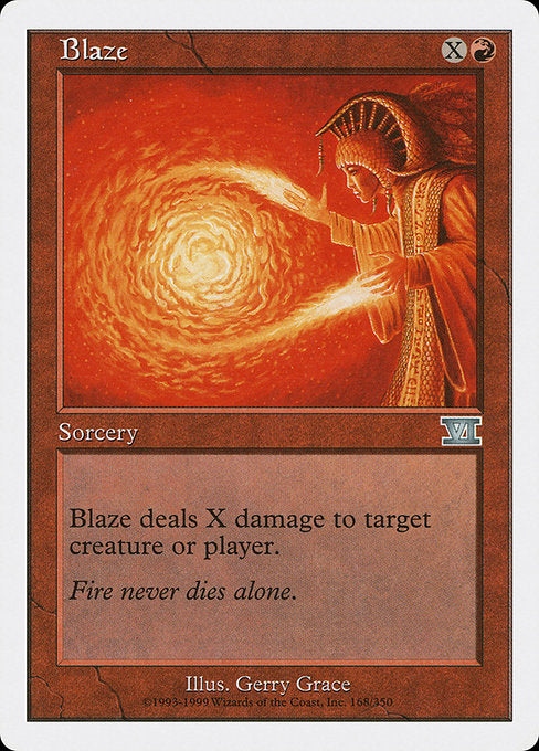 Blaze (168) - Classic Sixth Edition - Game On