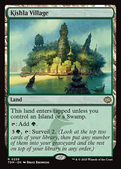 Kishla Village (259) (Foil) - Tarkir: Dragonstorm - Game On