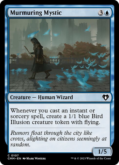 Murmuring Mystic (107) (Foil) - Commander Masters - Game On