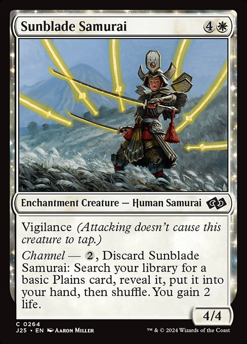 Sunblade Samurai (264) - Foundations Jumpstart - Game On