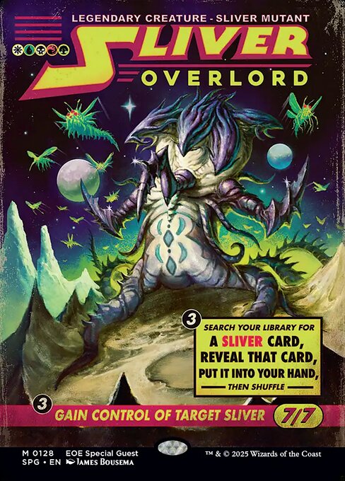 Sliver Overlord (128) - BORDERLESS - Special Guests - Game On