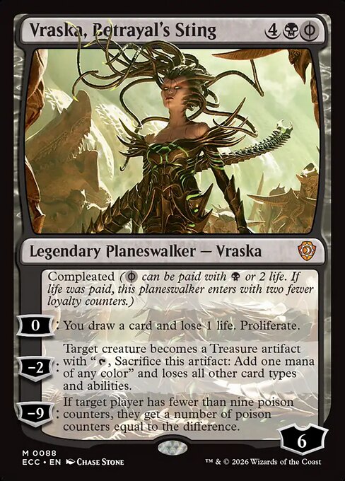 Vraska, Betrayal's Sting (88) - Lorwyn Eclipsed Commander - Game On