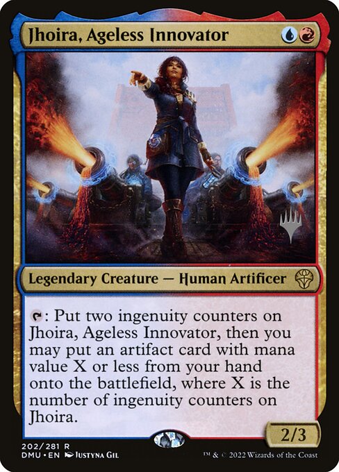 Jhoira, Ageless Innovator (202p) - Dominaria United Promos - Game On