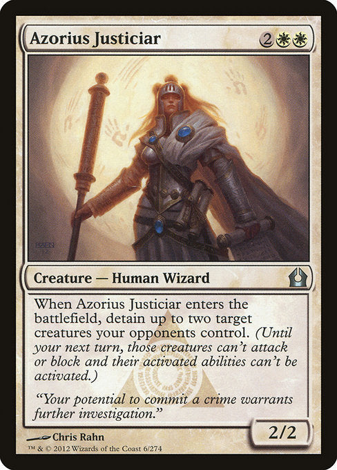 Azorius Justiciar (6) (Foil) - Return to Ravnica - Game On