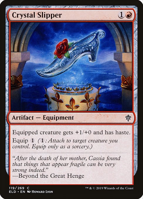 Crystal Slipper (119) (Foil) - Throne of Eldraine - Game On