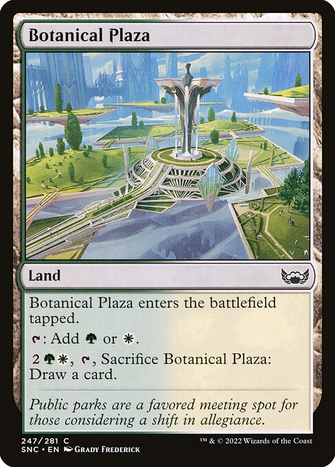 Botanical Plaza (247) (Foil) - Streets of New Capenna - Game On