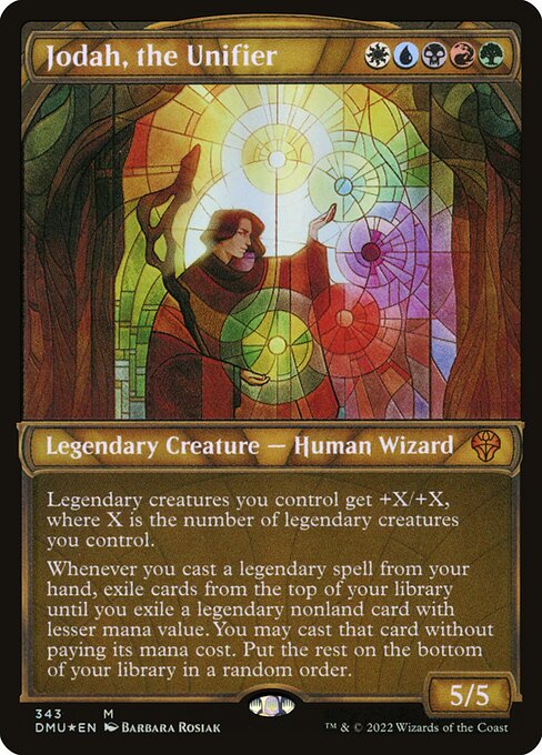 Jodah, the Unifier (343) - SHOWCASE (Foil) - Dominaria United - Game On