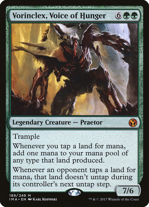 Vorinclex, Voice of Hunger (189) (Foil) - Iconic Masters - Game On