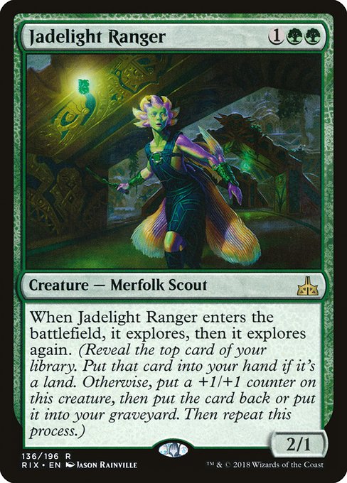 Jadelight Ranger (136) - Rivals of Ixalan - Game On