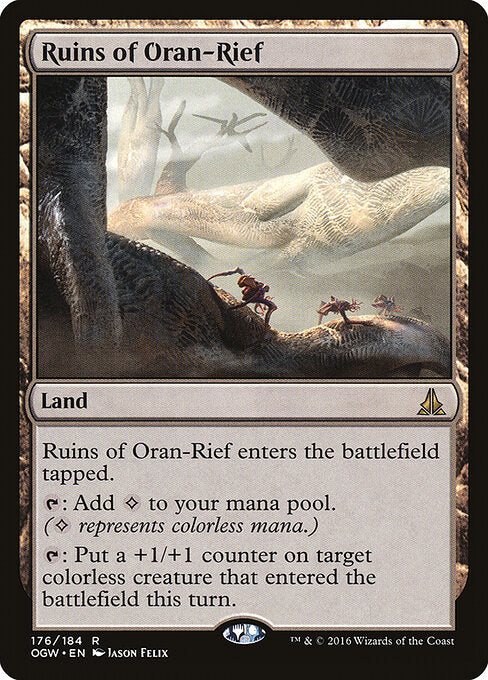 Ruins of Oran-Rief (176) (Foil) - Oath of the Gatewatch - Game On