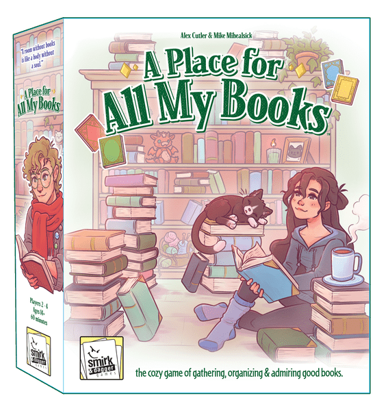 A Place for All My Books (Std) - Worker Placement - Game On