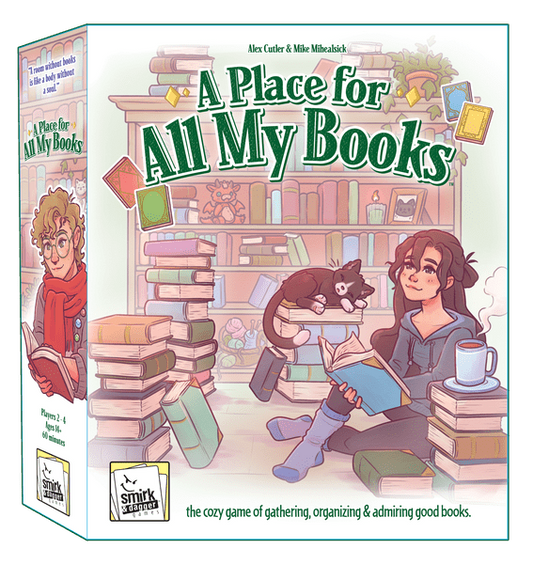 A Place for All My Books (Std) - Worker Placement - Game On