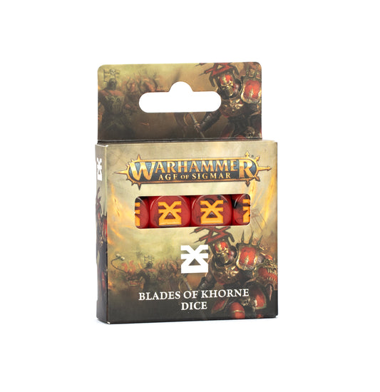 AOS Dice - Blades of Khorne - Game On