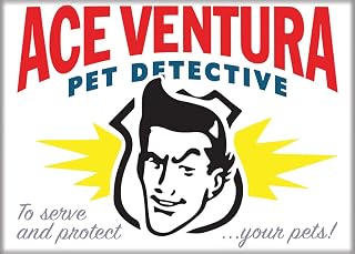 Ace Ventura Business Card Magnet - Game On