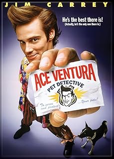 Ace Ventura Movie Poster Magnet - Game On