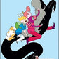 Adventure Time Fionna, Cake onMono Magnet - Game On