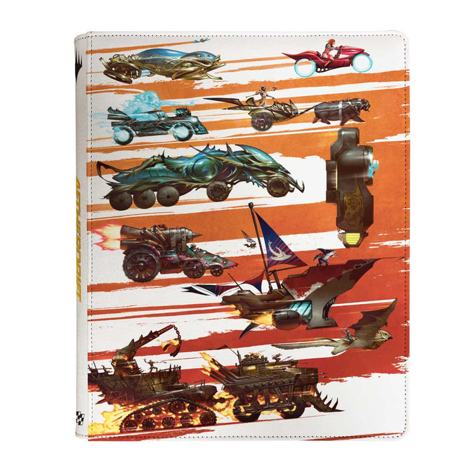 Aetherdrift 9 Pocket Zippered Binder - Game On