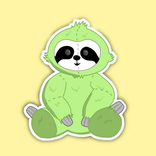 Agender Sloth Sticker - Game On