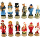 Alice In Wonderland Resin Chessmen - Classic - Game On