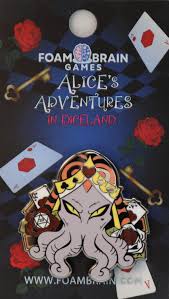 Alice's Adventures in Diceland: Queen of Hearts - Enamel Pin - Game On