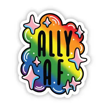 Ally AF Pride Sticker - Game On