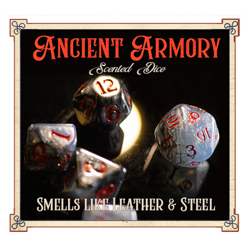 Ancient Armory Scented Dice - Game On