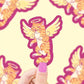 Angel Kitty, Cat Lover, Cute, Heaven, Kitten, Vinyl Sticker - Game On