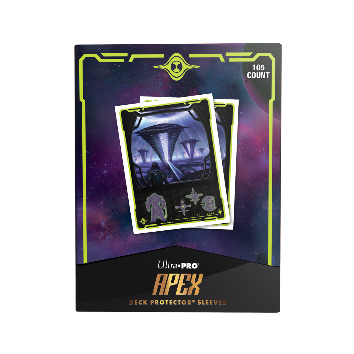 Apex Deck Protectors Black Mythic - Game On