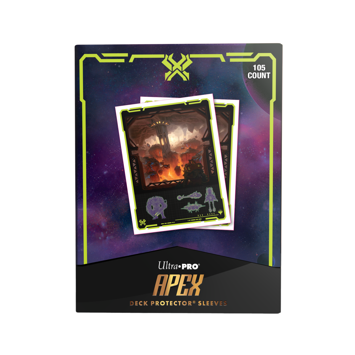 Apex Deck Protectors Red Mythic - Game On