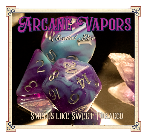 Arcane Vapors Scented Dice - Game On