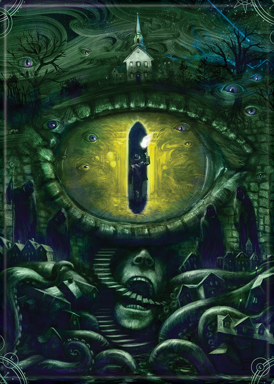 Arkham Horror Investigator Of Book Cover Magnet - Game On