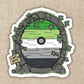 Aromantic Pride Fairy Door Sticker - Game On