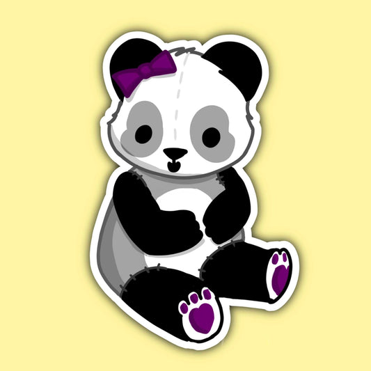 Asexual Panda Sticker - Game On