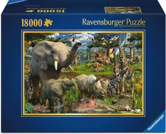 At the Waterhole 18000 pc Puzzle - Game On