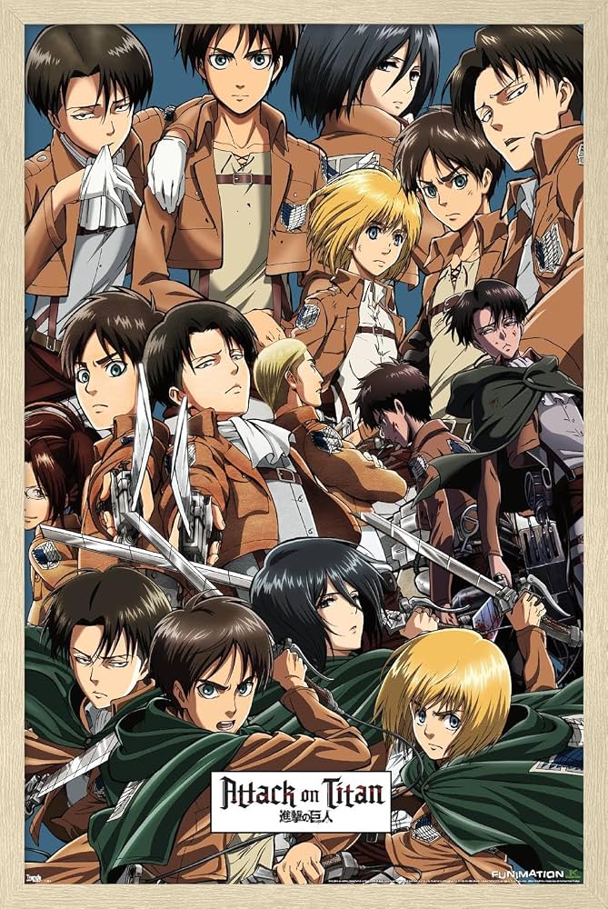 Attack On Titan - Collage - Game On