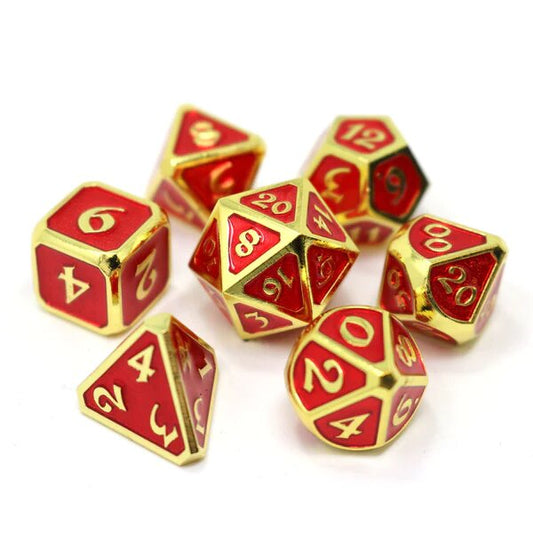 Auric Ruby - RPG Dice Set - Game On