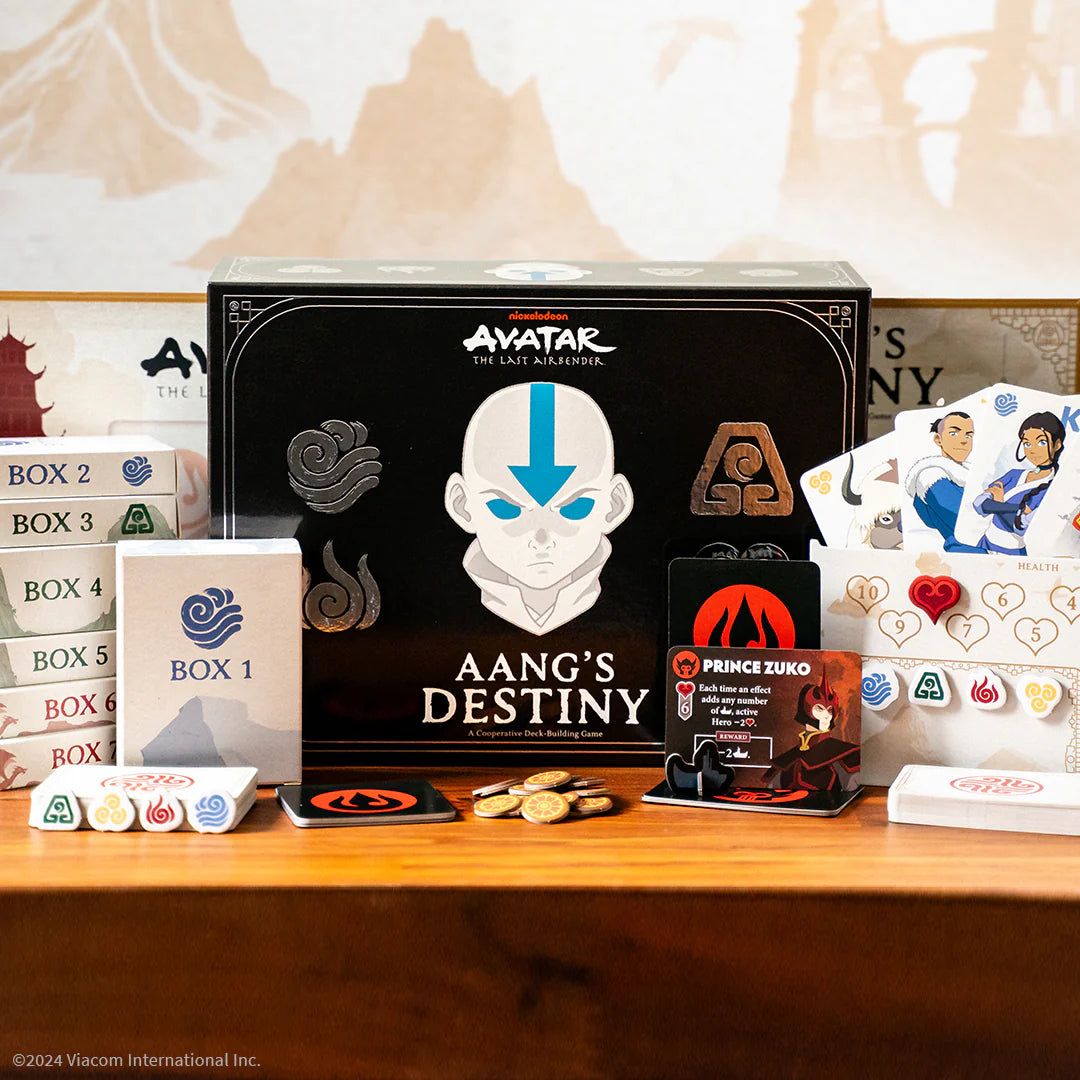 Avatar Last Airbender - Aang's Destiny - Deck Building - Game On