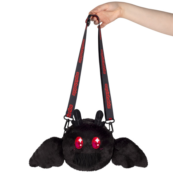 Baby Mothman - Fuzzy Crossbody Purse - Game On