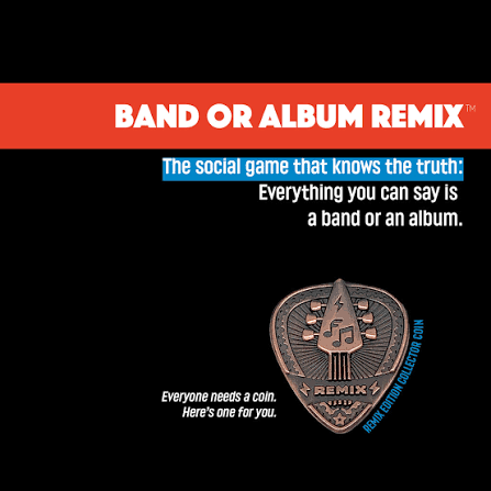 Band or Album Remix Edition - Party Games - Game On