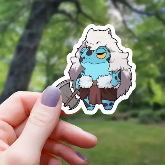 Barbarian Tabletop RPG Class Sticker - Game On